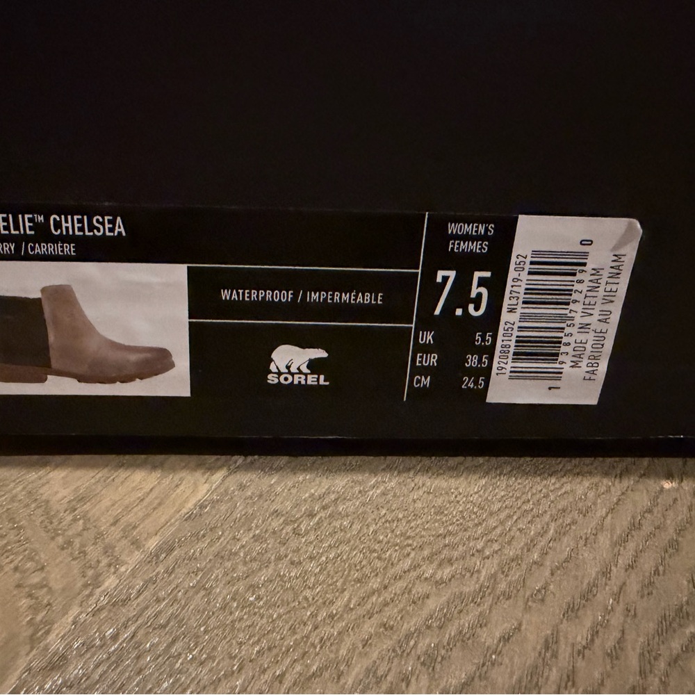 Sorel Women's Black Chelsea Boots